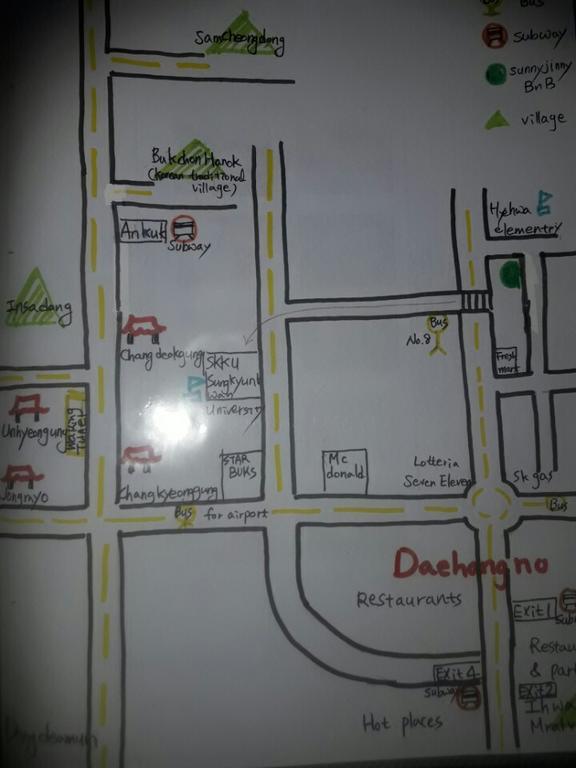 Sunny & Jinny'S Bnb Сеул Экстерьер фото